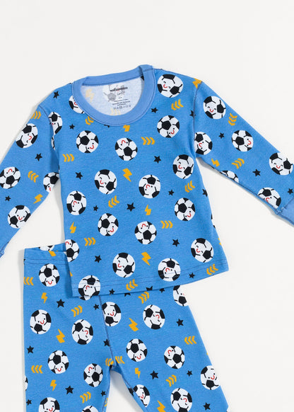 Pijama Baby Football Bumbac