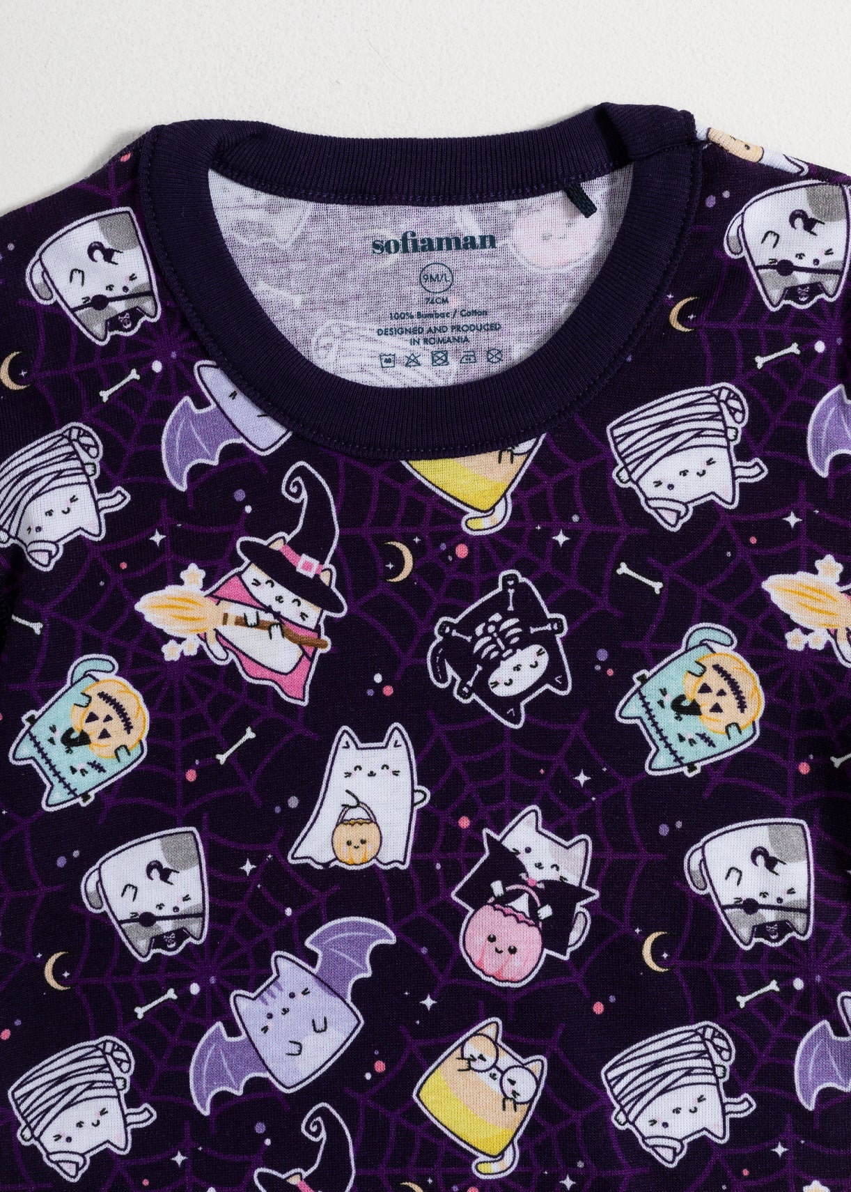 Pijama Baby KattyCat Bumbac