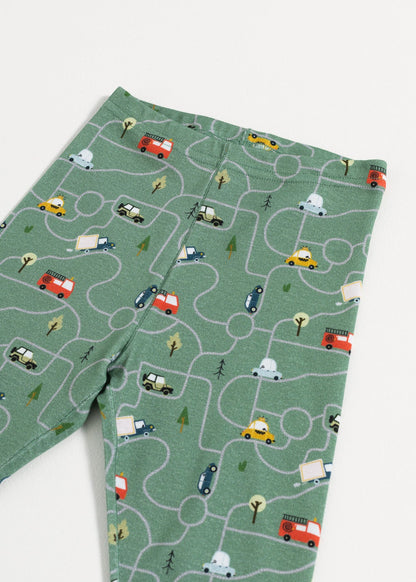 Pijama Baby Lil Cars Bumbac