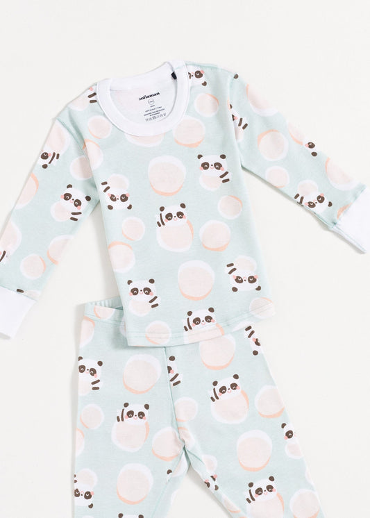 Pijama Baby Panda Bumbac