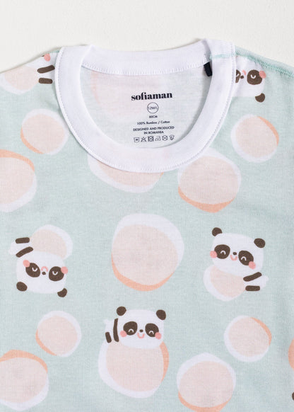 Pijama Baby Panda Bumbac