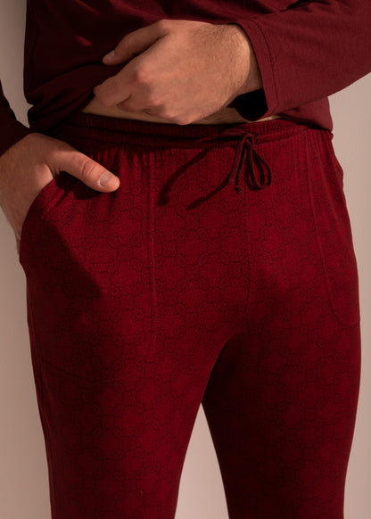 Pijama Bărbați Derek Bambus