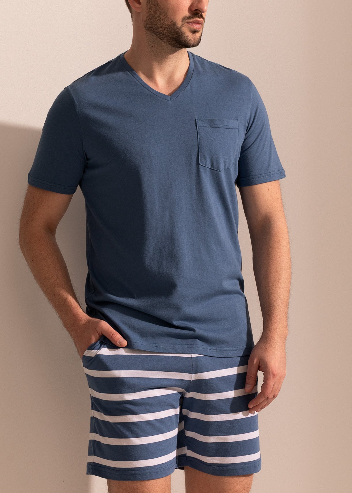 Pijama Bărbați Garet Modal