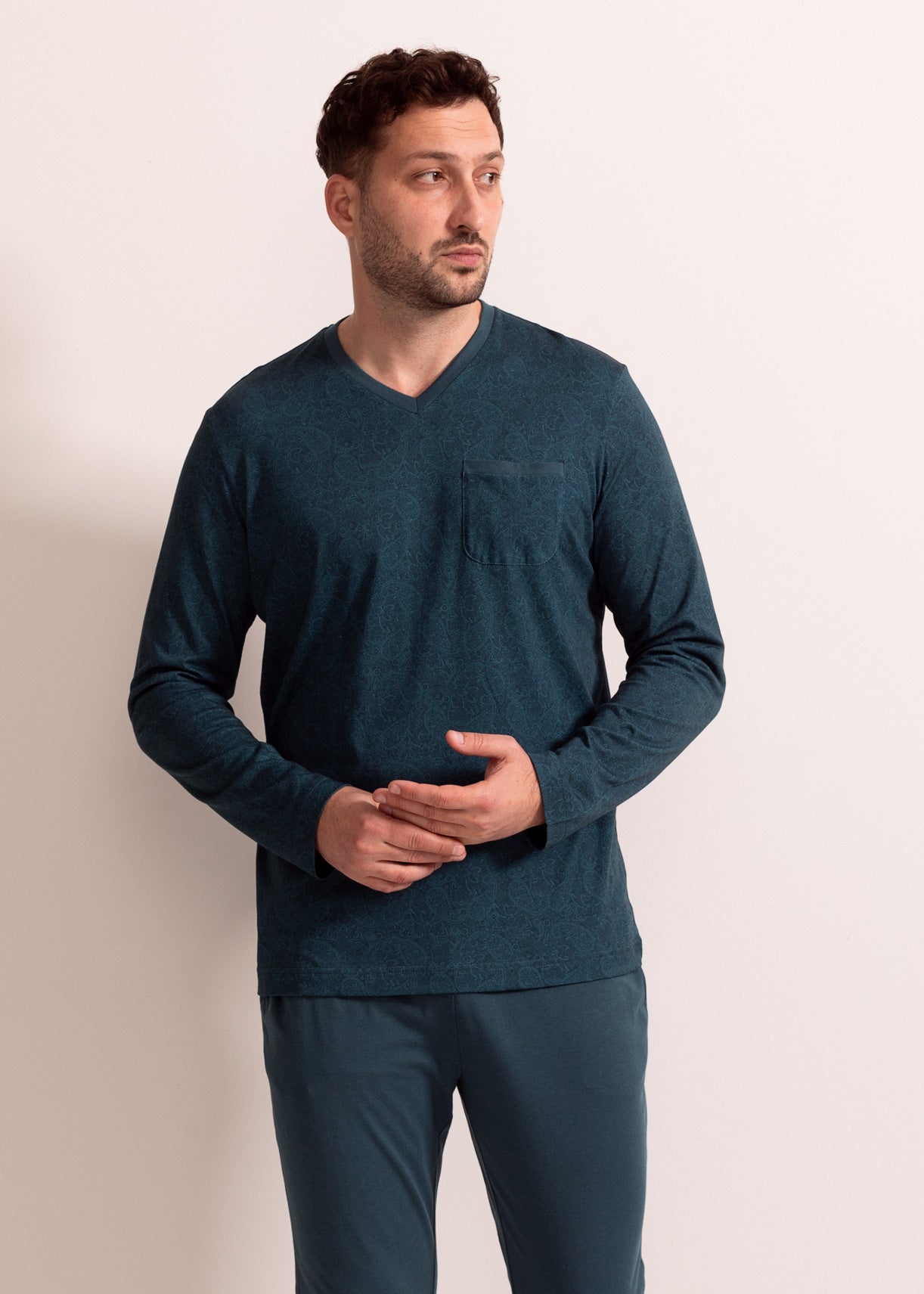 Pijama Bărbați Garet Modal