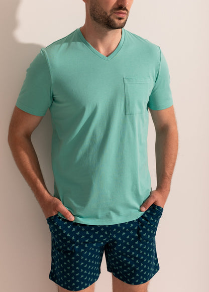 Pijama Bărbați Abel Bumbac TWIN