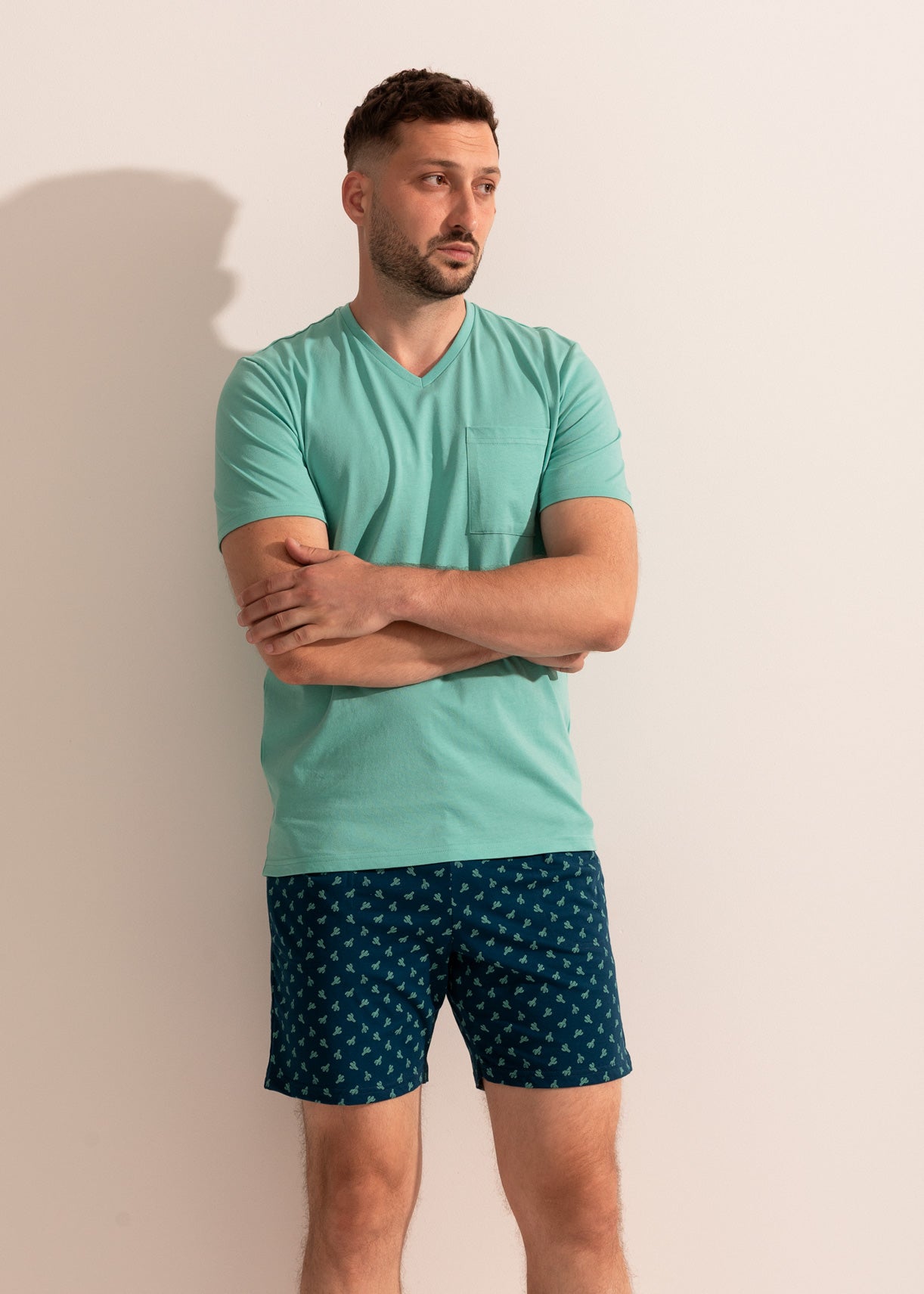 Pijama Bărbați Abel Bumbac TWIN