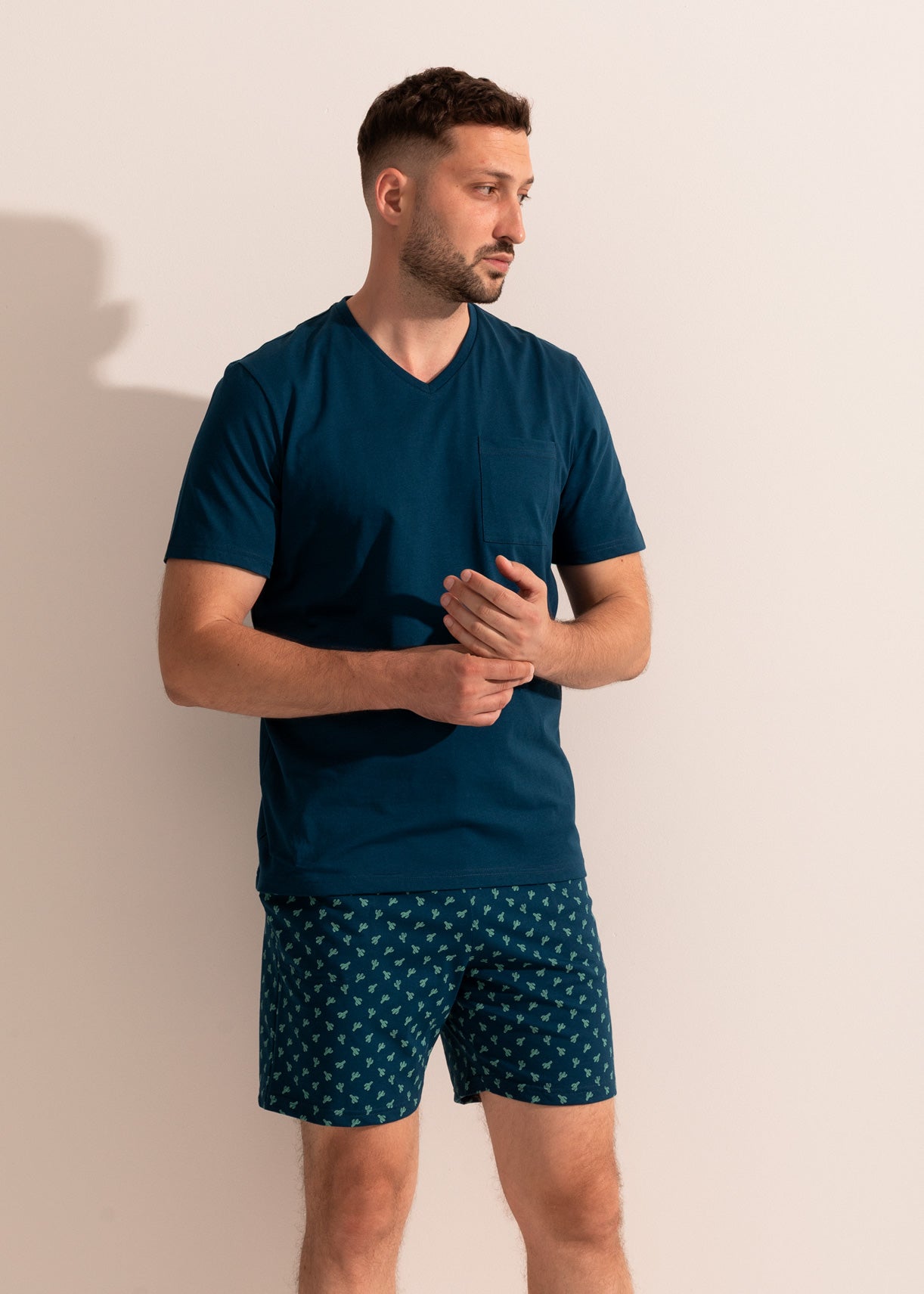 Pijama Bărbați Abel Bumbac TWIN
