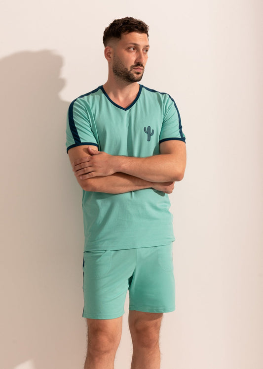 Pijama Bărbați Abel Bumbac TWIN