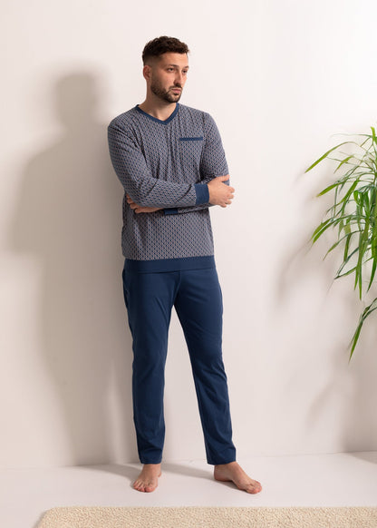Pijama Bărbați Arlo Bumbac TWIN