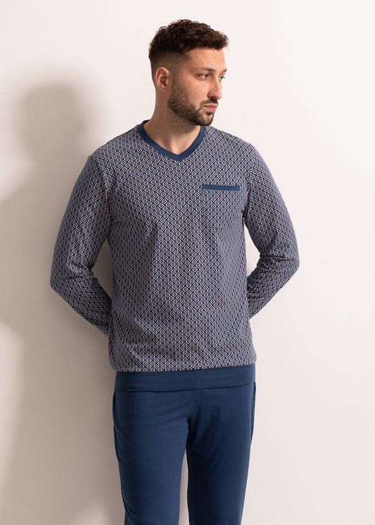 Pijama Bărbați Arlo Bumbac TWIN