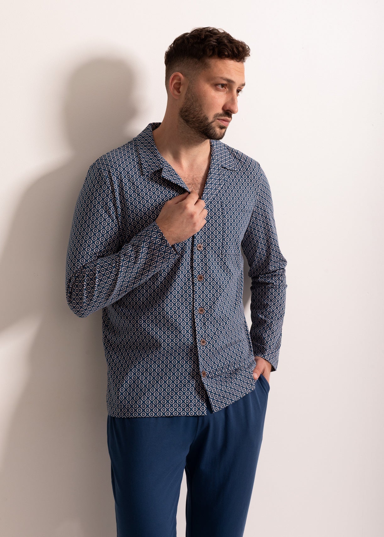 Pijama Bărbați Arlo Bumbac TWIN