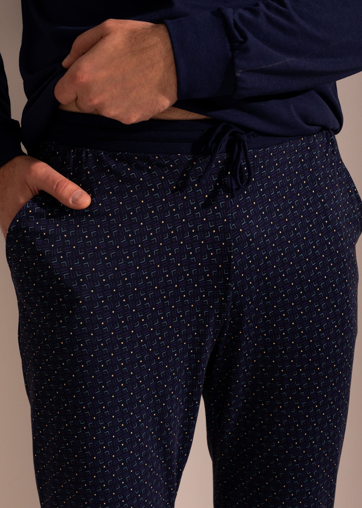 Pijama Bărbați Derek Bambus