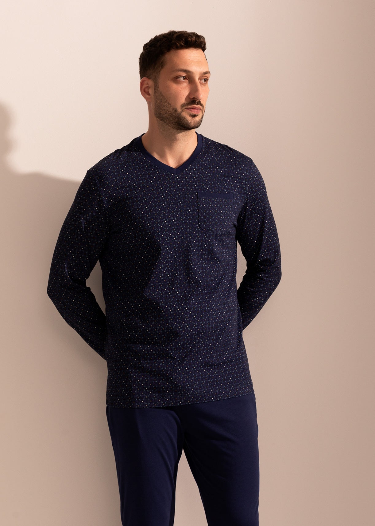 Pijama Bărbați Derek Bambus
