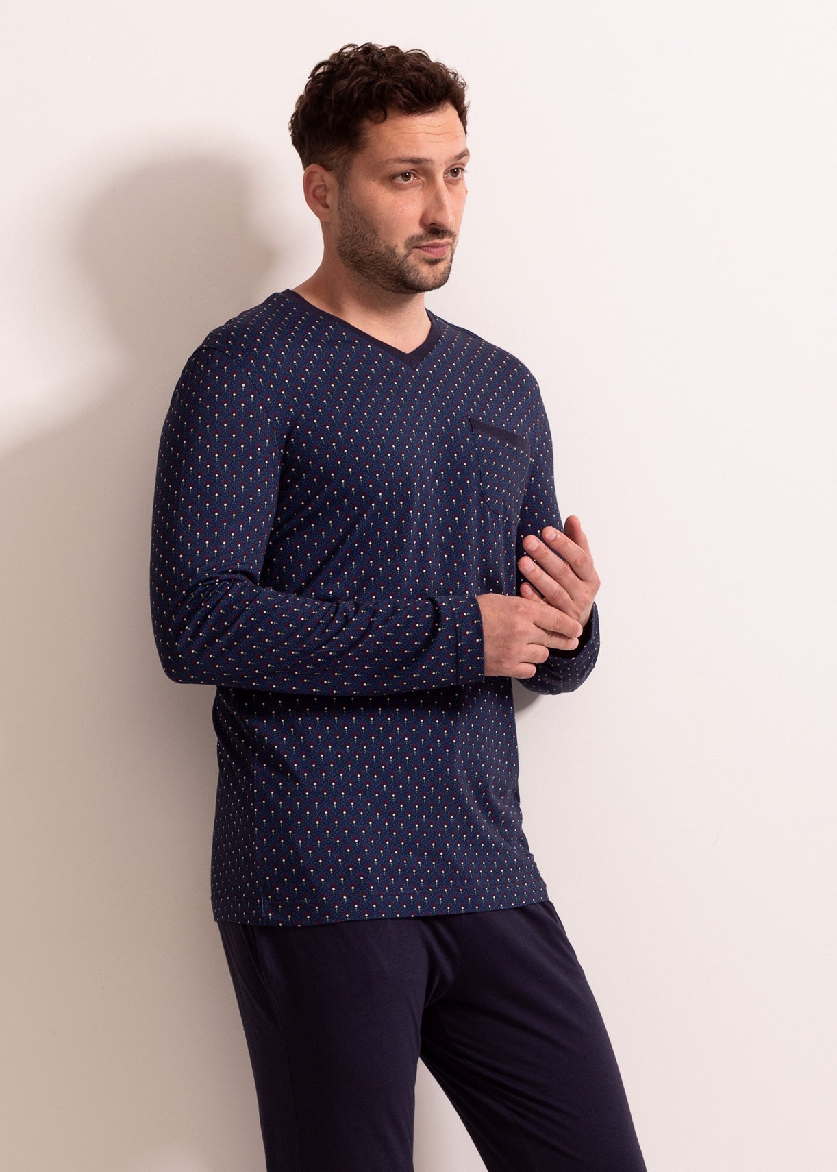 Pijama Bărbați Derek Bambus