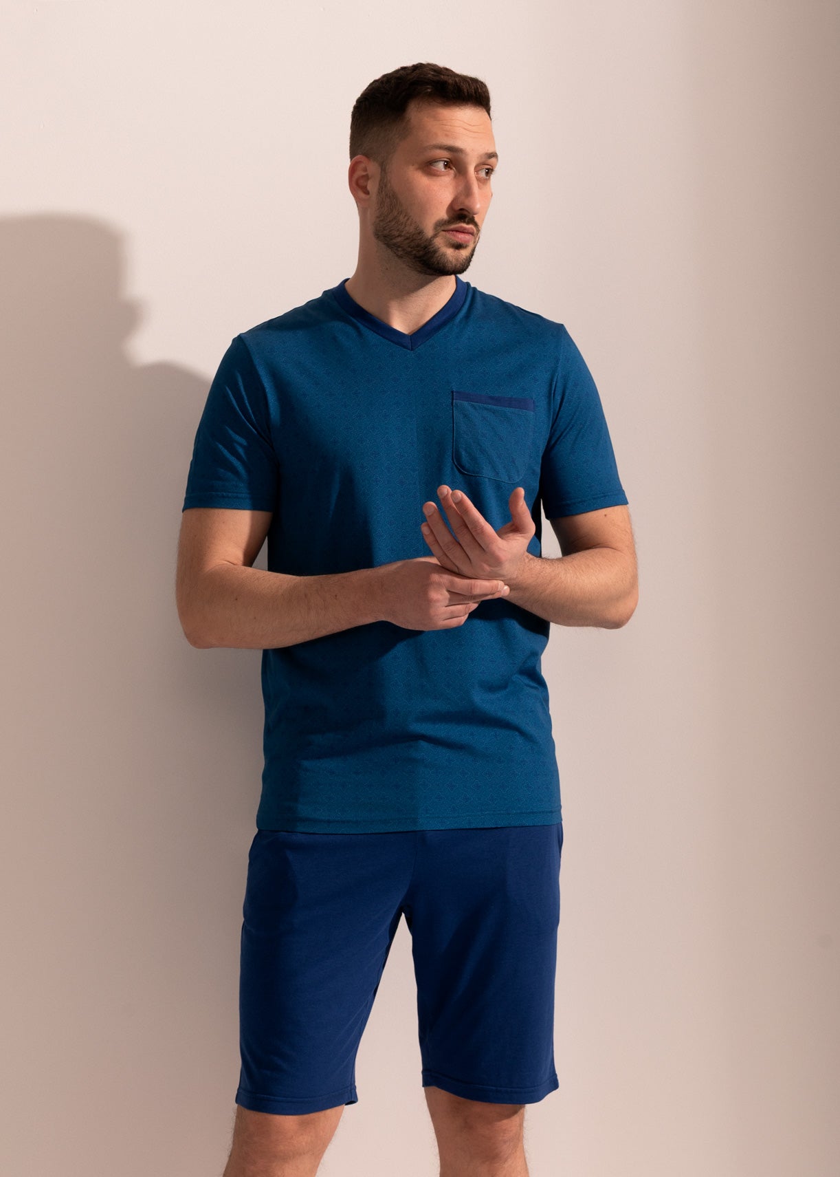 Pijama Bărbați Derek Bambus