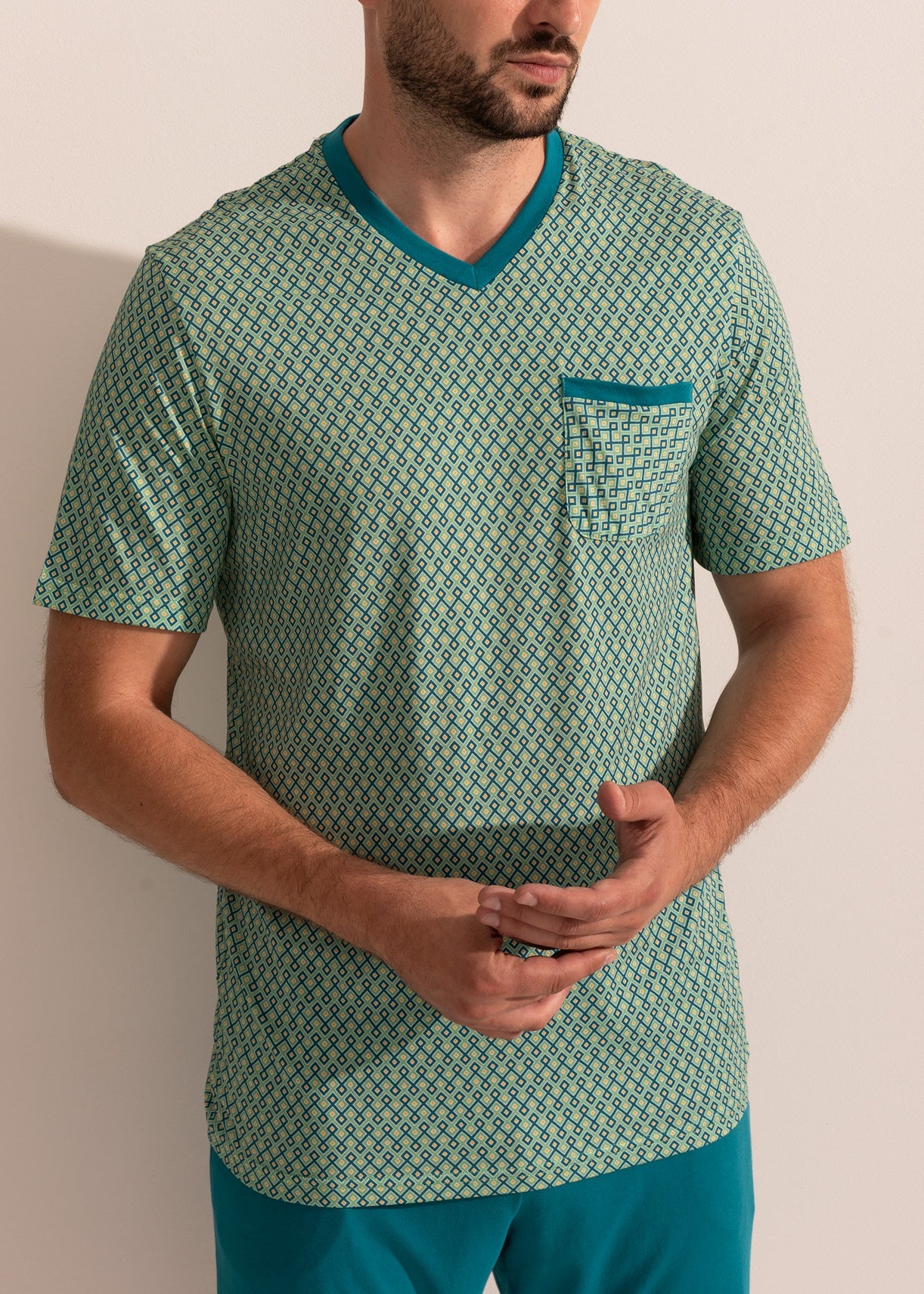 Pijama Bărbați Derek Bambus