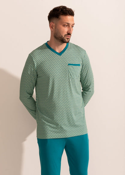 Pijama Bărbați Derek Bambus