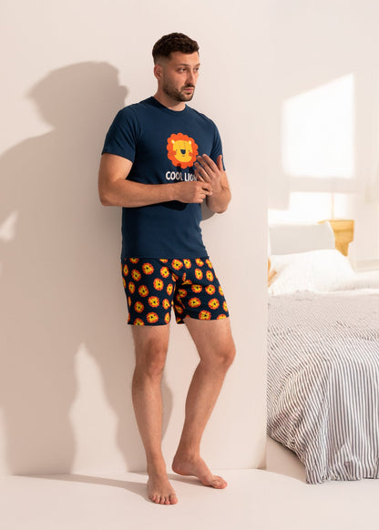 Pijama Bumbac Bărbați Lions