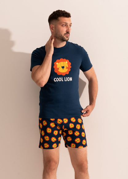 Pijama Bumbac Bărbați Lions