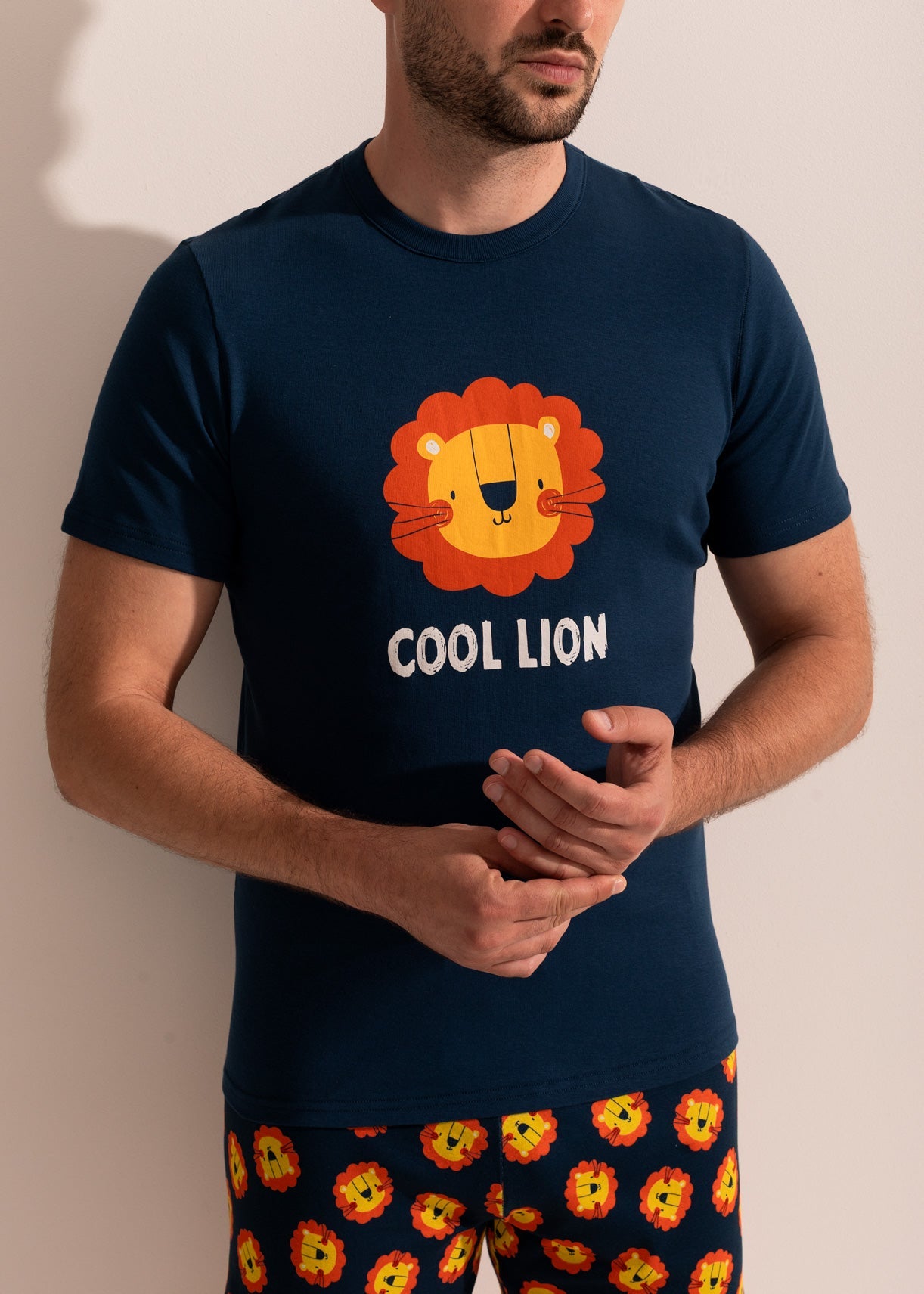 Pijama Bumbac Bărbați Lions