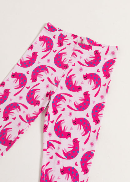 Pijama Copii CuteCat Bumbac