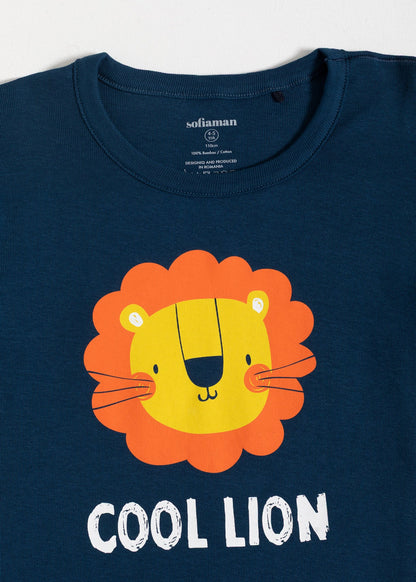 Pijama Copii Lions Bumbac