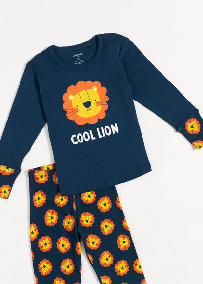 Pijama Copii Lions Bumbac