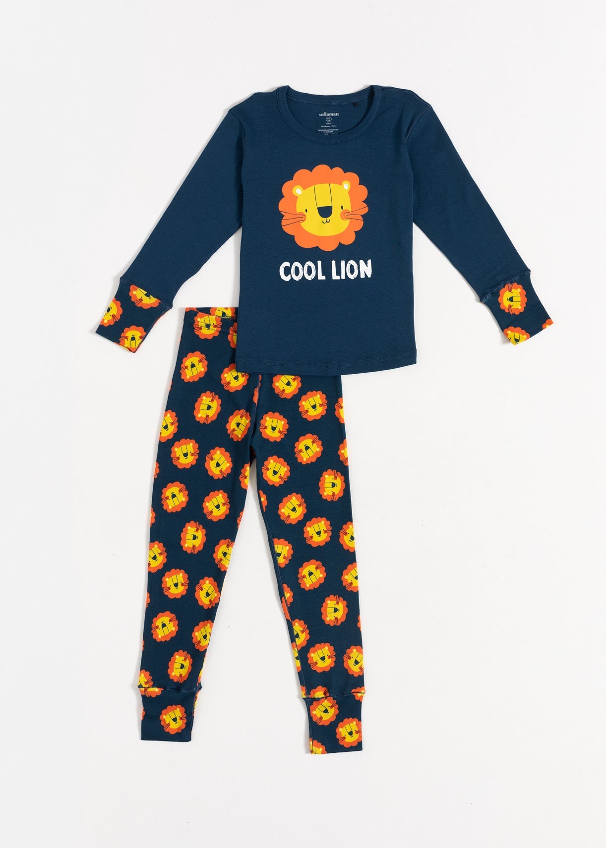 Pijama Copii Lions Bumbac