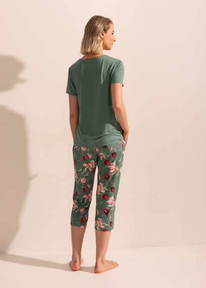 Pijama Damă Flora Modal