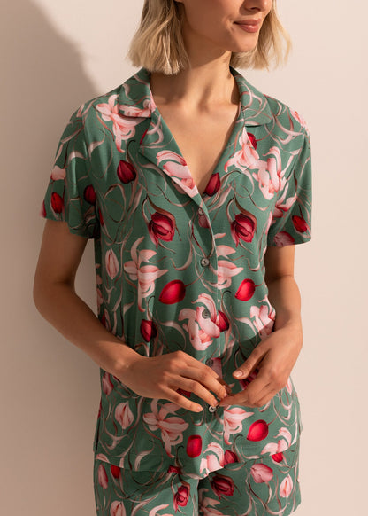 Pijama Damă Flora Modal