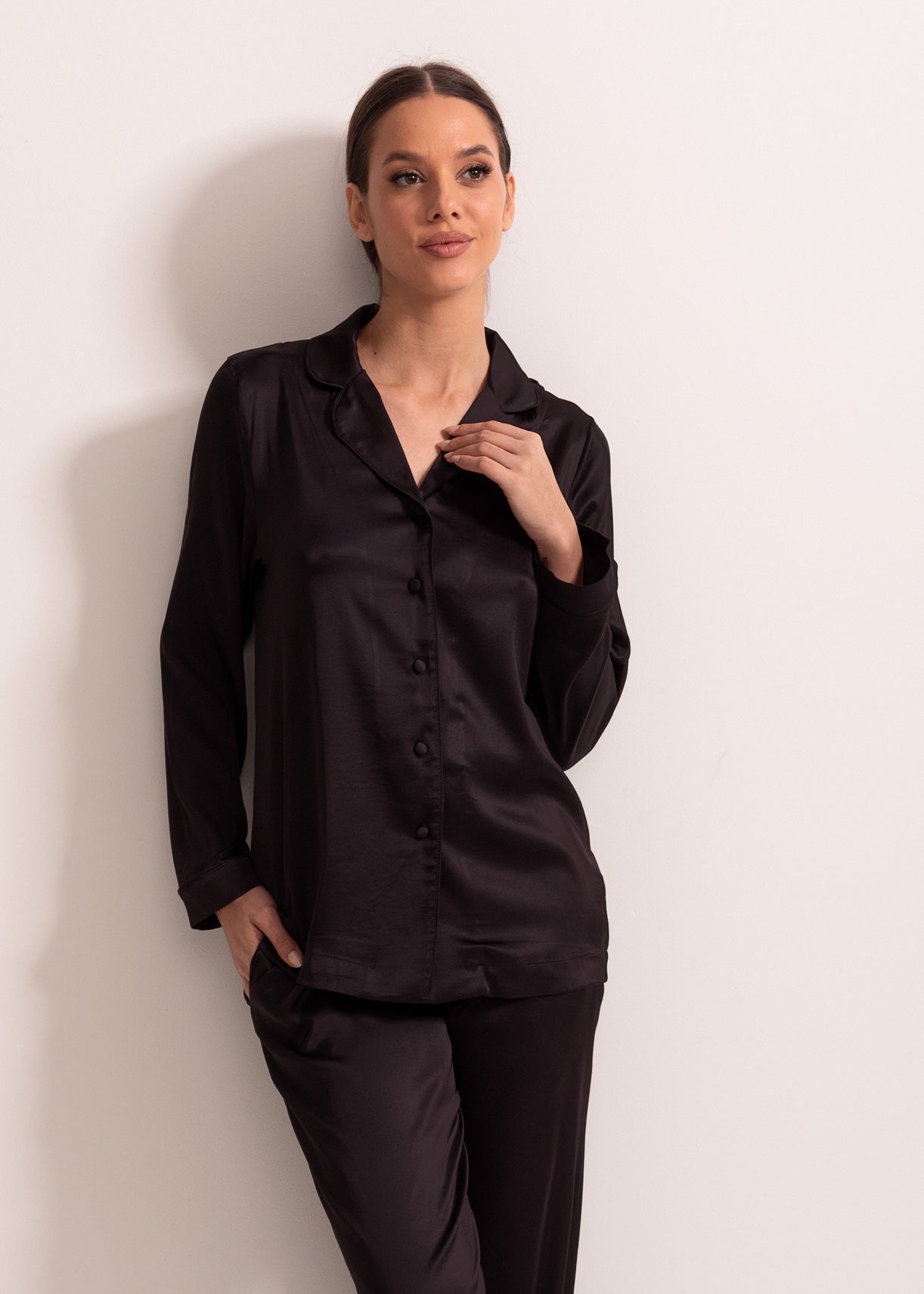 Pijama Damă Anastasia Viscoză Satinată