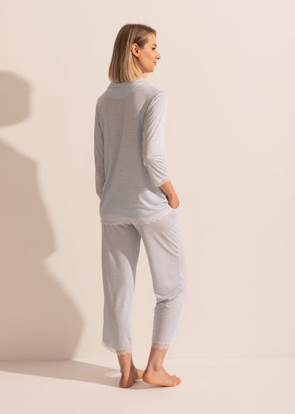 Pijama Damă Clara Micromodal