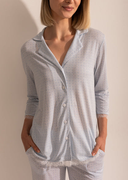 Pijama Damă Clara Micromodal