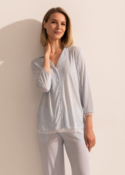 Pijama Damă Clara Micromodal
