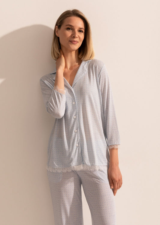 Pijama Damă Clara Micromodal