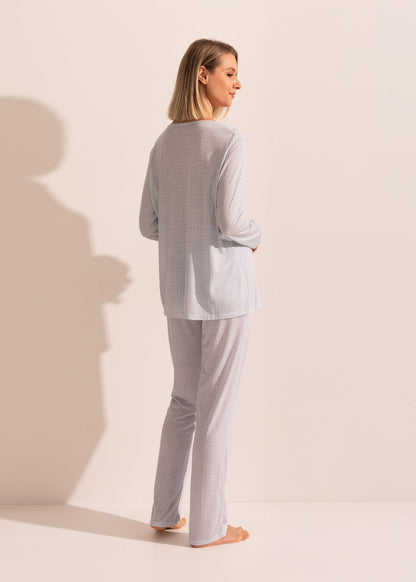 Pijama Damă Clara Micromodal