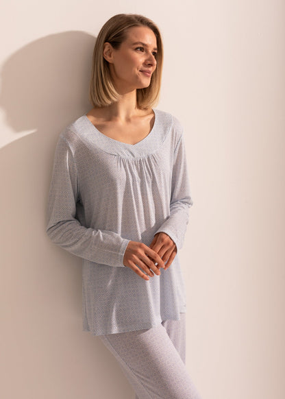 Pijama Damă Clara Micromodal