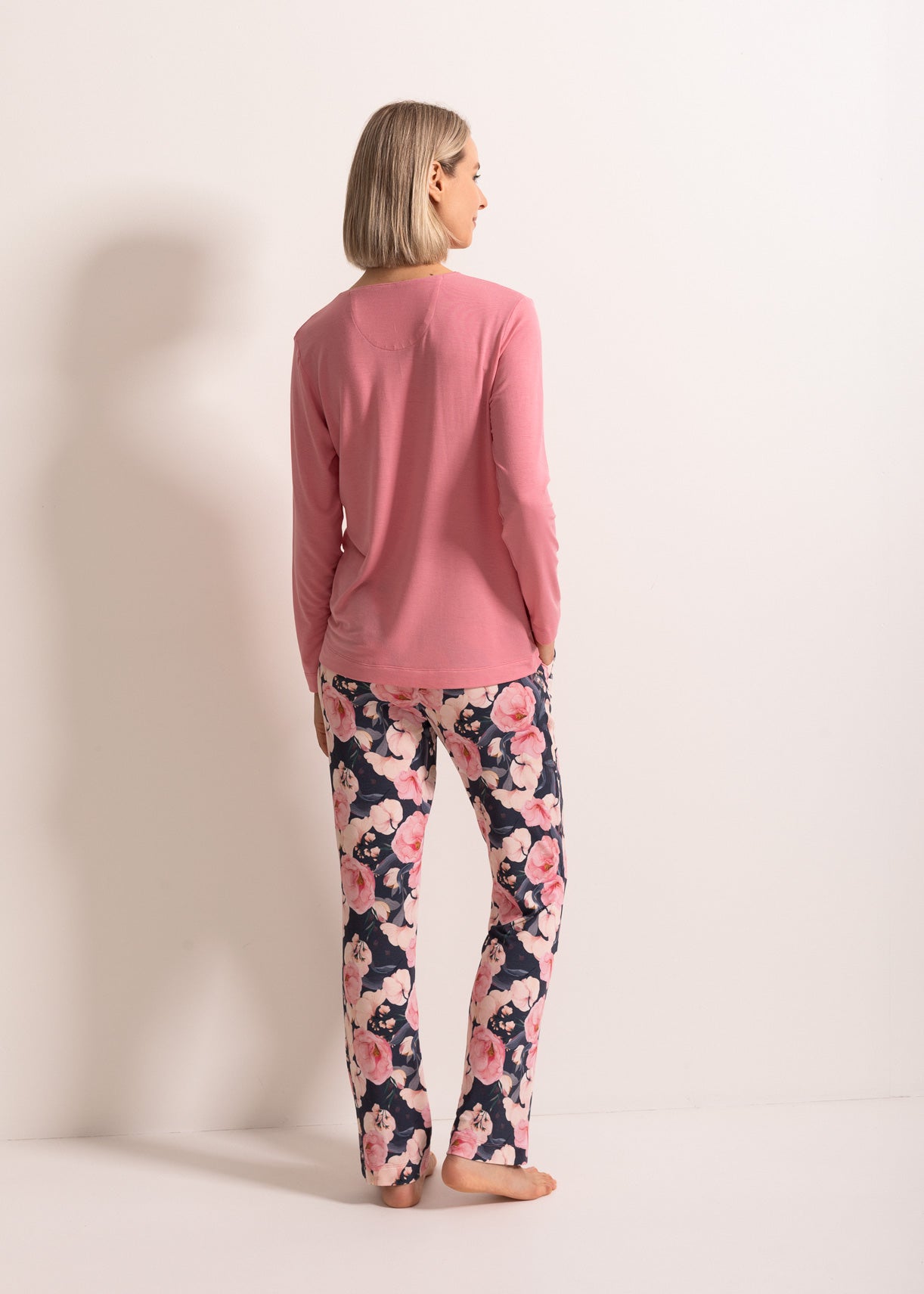 Pijama Damă Flora Modal