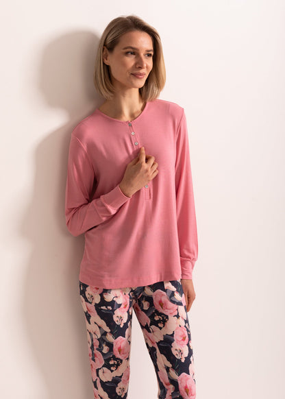 Pijama Damă Flora Modal
