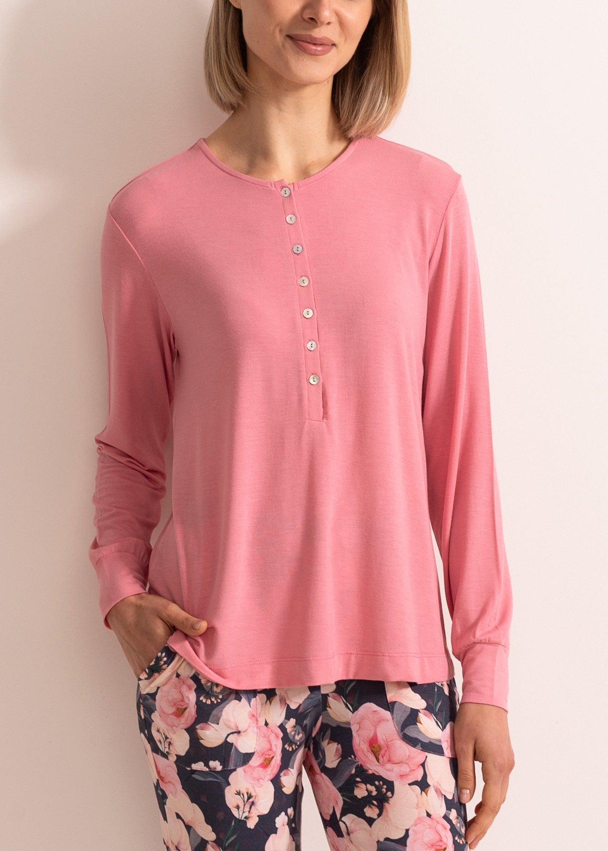 Pijama Damă Flora Modal