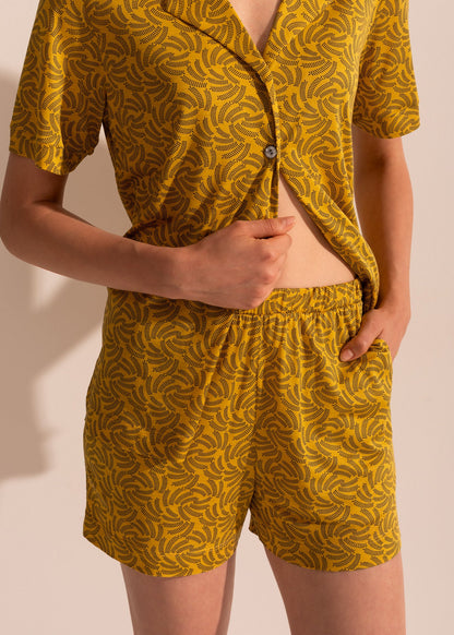 Pijama Damă Fresh Leaves Micromodal