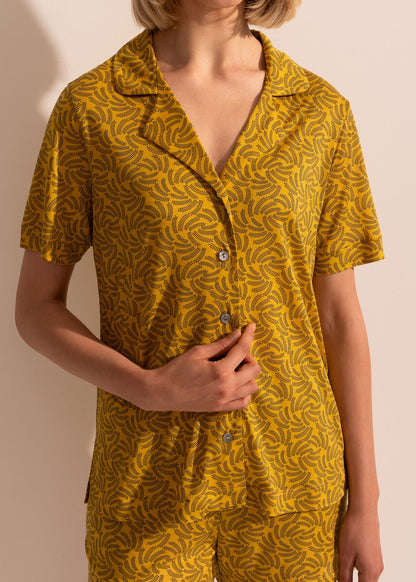 Pijama Damă Fresh Leaves Micromodal