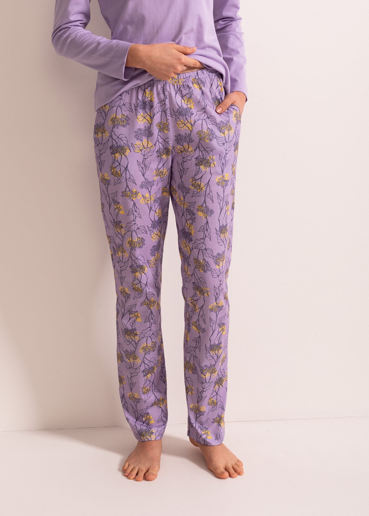 Pijama Damă Malena Bumbac TWIN