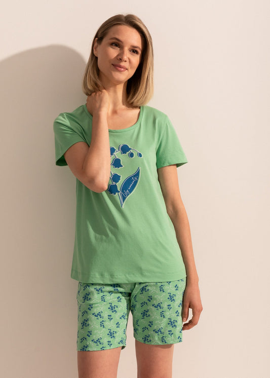 Pijama Damă Malena Bumbac TWIN