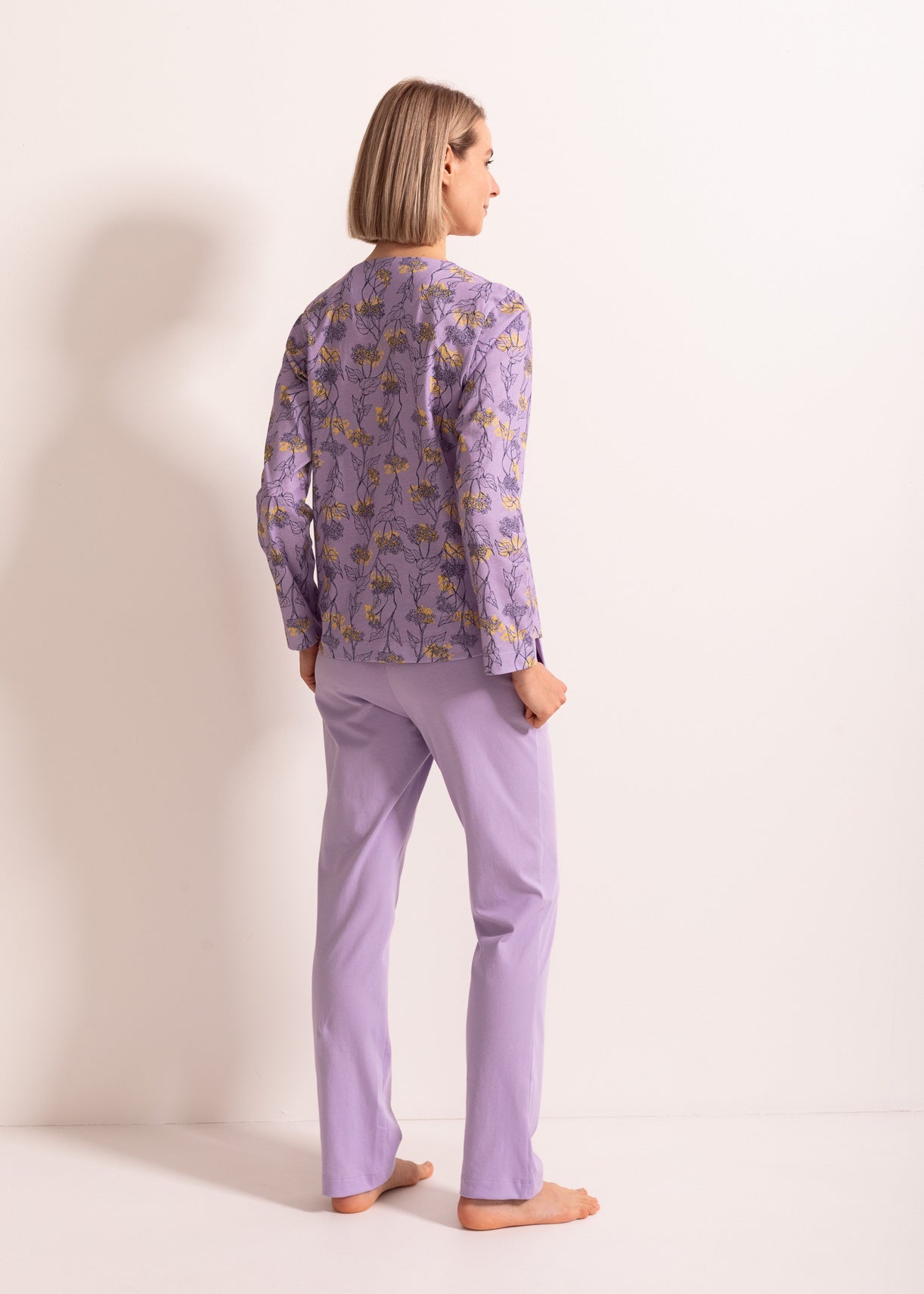 Pijama Damă Malena Bumbac TWIN
