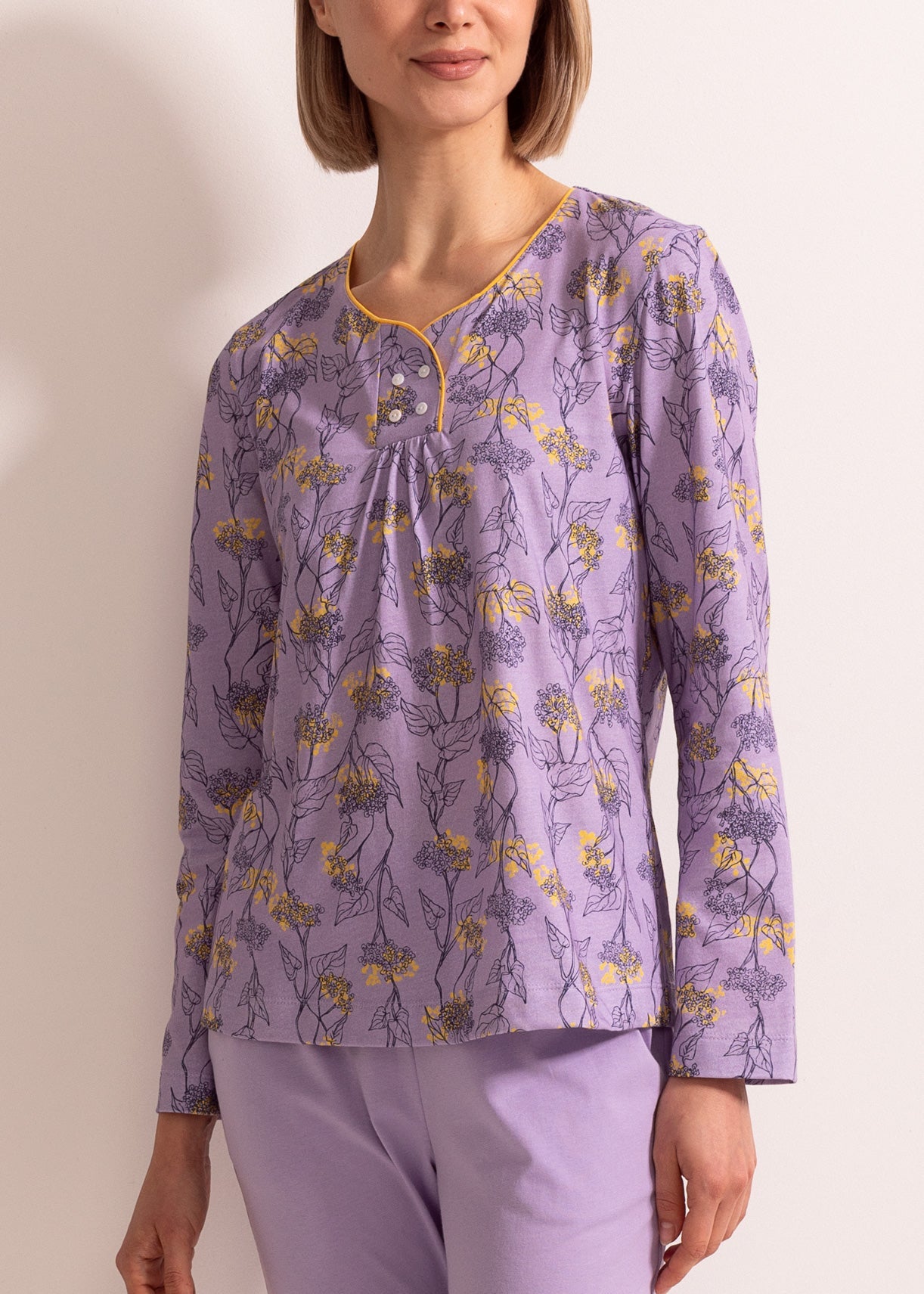Pijama Damă Malena Bumbac TWIN
