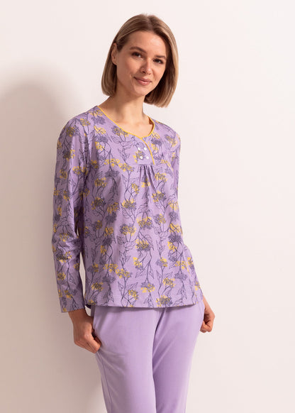 Pijama Damă Malena Bumbac TWIN