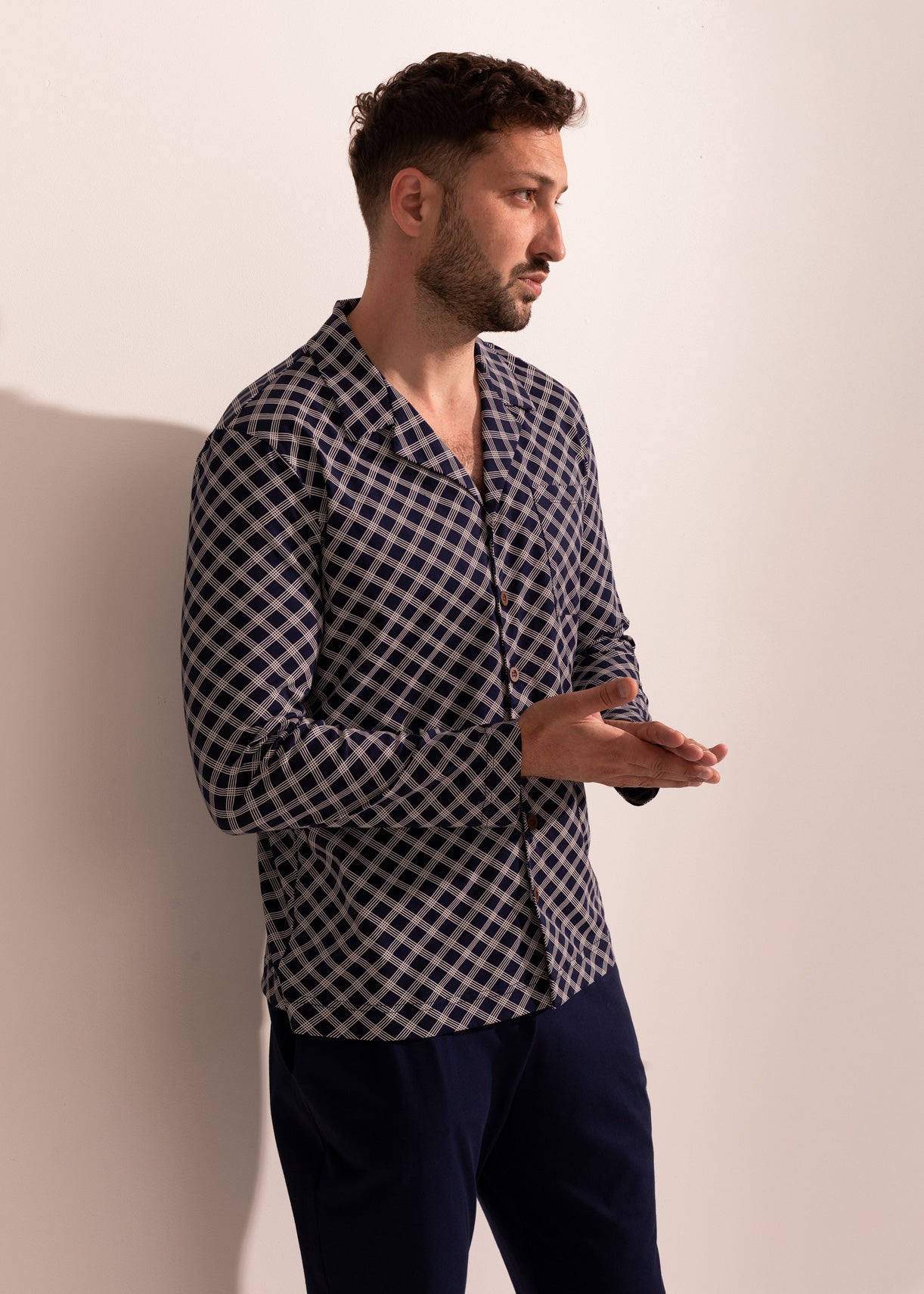 Pijama Bărbați Arlo Bumbac TWIN