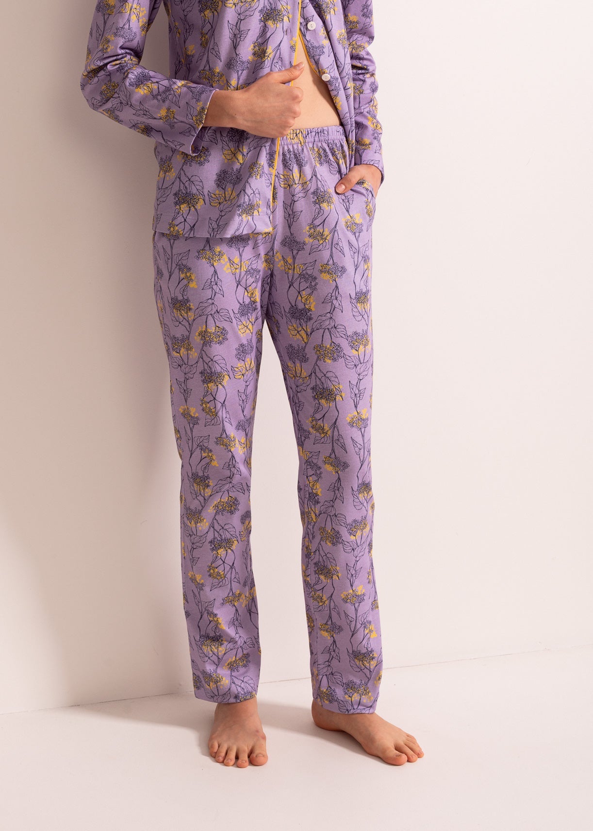Pijama Damă Malena Bumbac TWIN