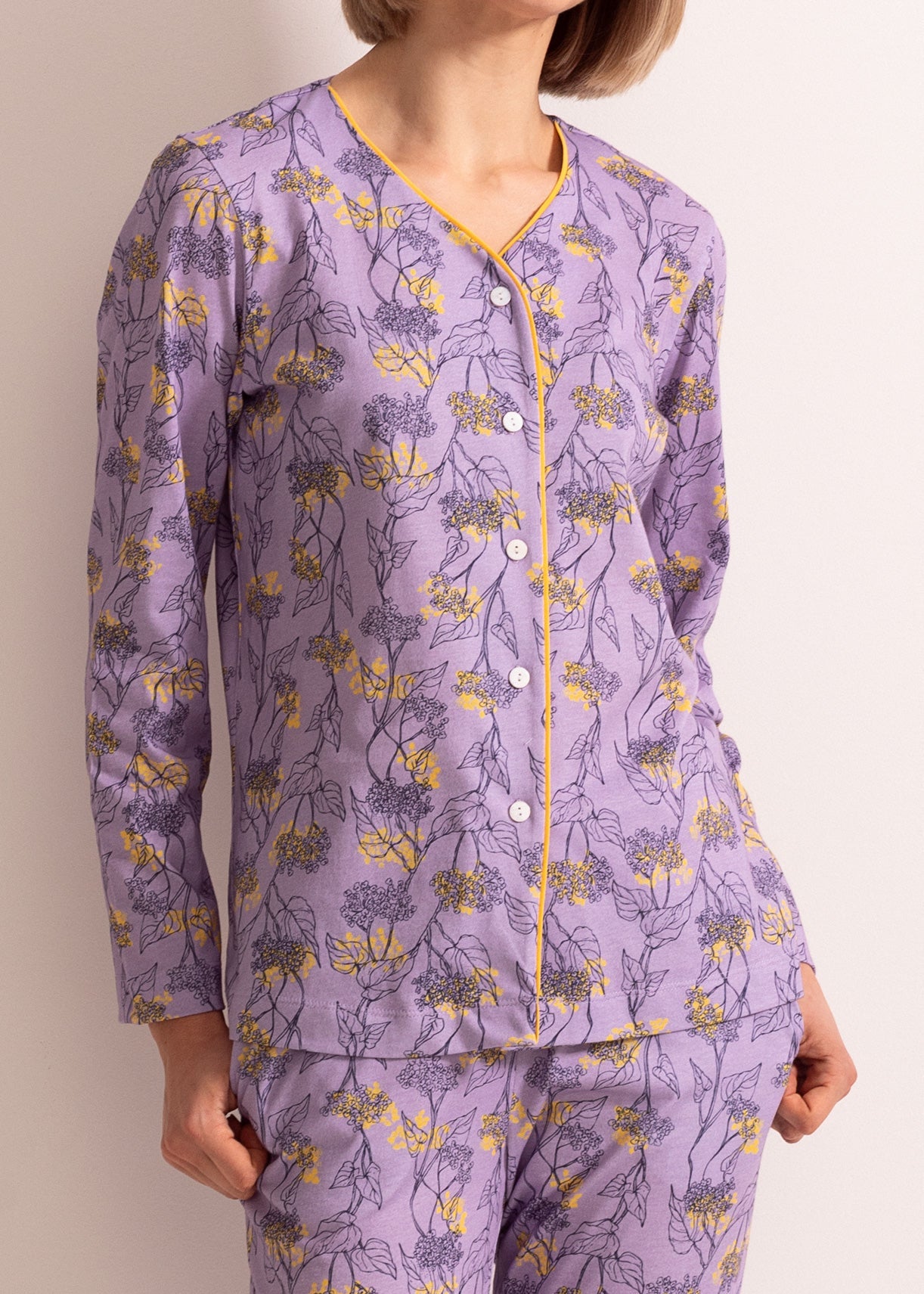 Pijama Damă Malena Bumbac TWIN
